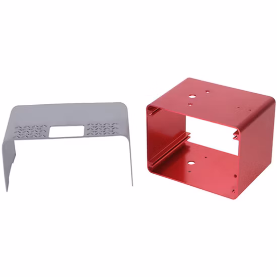 제작 스탬핑 판금 스피커 인클로저 CNC 밀링 스탬핑 부품