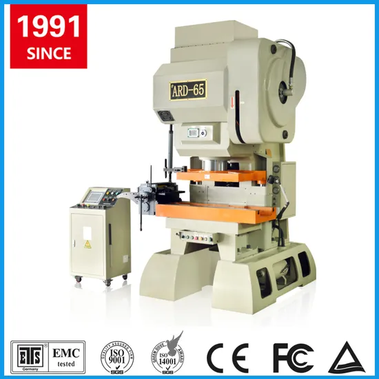 65t 고속 정밀 금속 스탬핑 프레스 기계