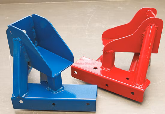 Poweder 코팅을 가진 판금 제조 부속을 각인하는 주문 구부리는 절단 용접